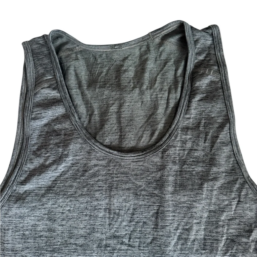 Lululemon Athletica Men Charcoal Tank Top M - Picture 4 of 5